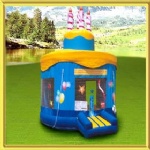 Inflatable bouncer castle