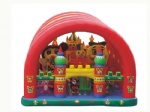 Inflatable bouncer castle