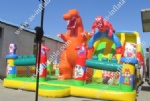 Inflatable bouncer castle