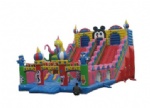 Inflatable bouncer castle