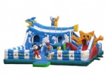 Inflatable bouncer castle