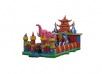 Inflatable bouncer castle