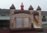 Inflatable bouncer castle