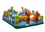 Inflatable bouncer castle