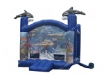 Inflatable bouncer castle