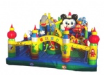 Inflatable bouncer castle