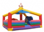 Inflatable bouncer castle