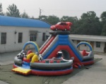 Inflatable sport game