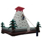 Inflatable climbing