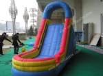 Small inflatable water slide