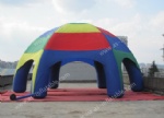 Inflatable tent