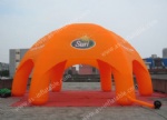 Inflatable tent