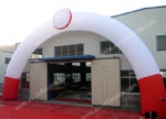 Inflatable arch