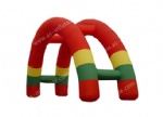 Inflatable arch