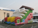 inflatable slide