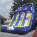 inflatable slide