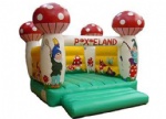 Inflatable bouncer castle