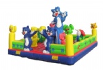 Inflatable bouncer castle