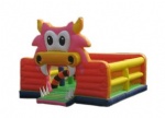 Inflatable bouncer castle