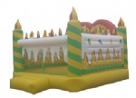 Inflatable bouncer castle