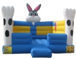 Inflatable bouncer castle