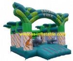 Inflatable bouncer castle