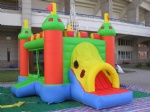 Inflatable bouncer castle