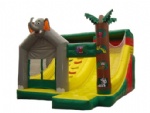 Inflatable bouncer castle