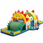 Inflatable bouncer castle