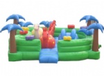 Inflatable bouncer castle