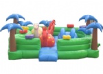 Inflatable bouncer castle